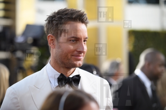 Justin Hartley arrives at the 76th ...