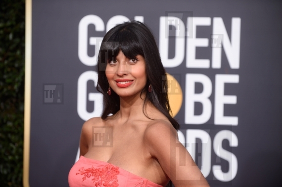 Jameela Jamil attends the 76th Annu...