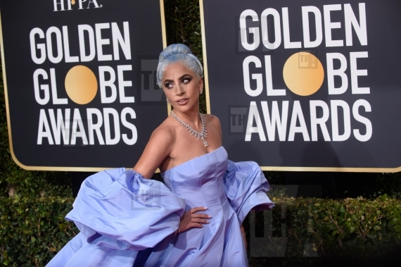 Golden Globe nominee Lady Gaga atte...