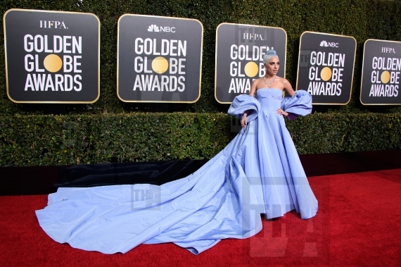 Golden Globe nominee Lady Gaga atte...