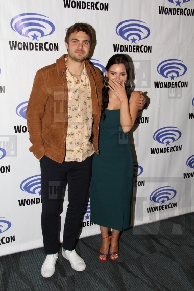 Alex Roe and Eline Powell