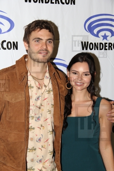 Alex Roe and Eline Powell