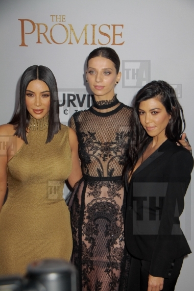 Kim Kardashian West,Angela Sarafyan, Kourtney