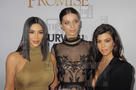 Kim Kardashian West,Angela Sarafyan, Kourtney