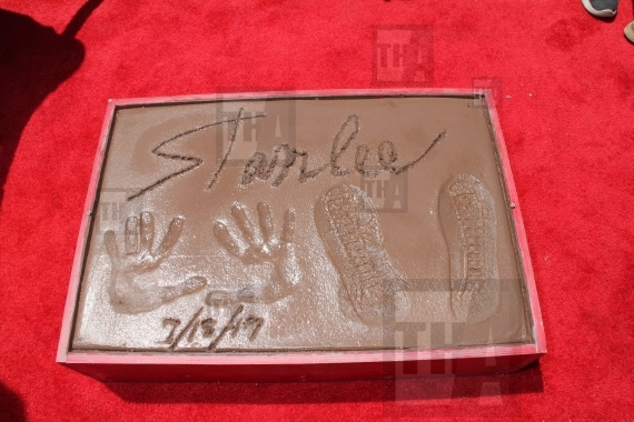 Stan Lee Hand and Footprints