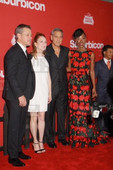 Matt Damon, Julianne Moore, George Clooney,  Karimah Westbrook