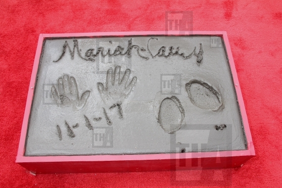 Mariah Carey's Hand and Footprints