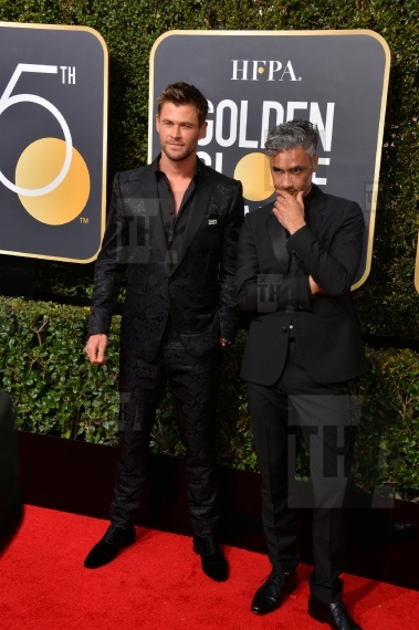 Chris Hemsworth & director Taika Waititi