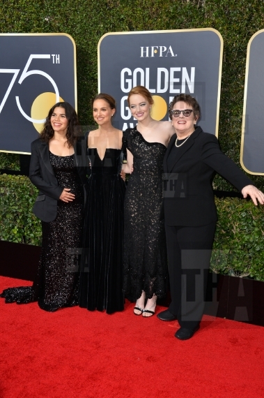 America Ferrera, Natalie Portman, Emma Stone & Billie Jean King