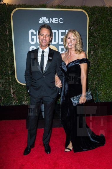 Eric McCormack and guest attend the 75th...