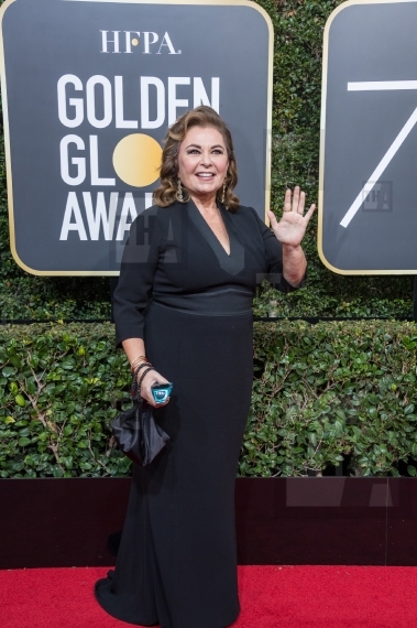 Roseanne Barr arrives at the 75th Annual...