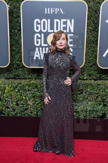 Isabelle Huppert arrives at the 75th Ann...