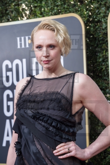 Gwendoline Christie arrives at the 75th ...