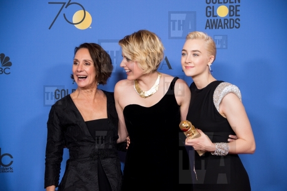  Laurie Metcalf, Greta Gerwig and Saoirse Ronan