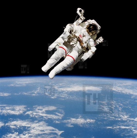 Astronaut Bruce McCandless II