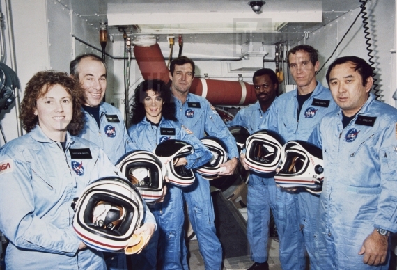  Challenger Space Shuttle Crew