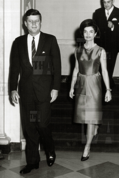 John F. Kennedy and Jacqueline Bouvier Kennedy