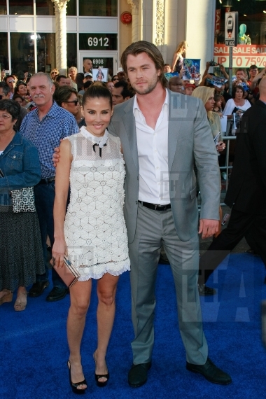 Chris Hemsworth and wife Elsa Pataky 