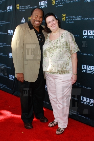 Leslie David Baker and  Phyllis Smith