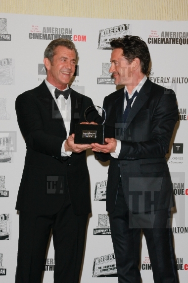 Mel Gibson and Robert Downey Jr.