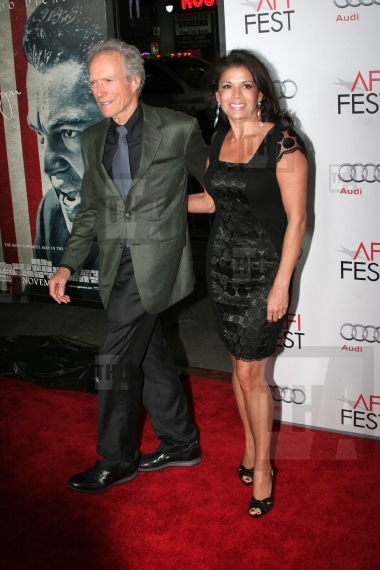 Director Clint Eastwood and wife Dina Eastwood