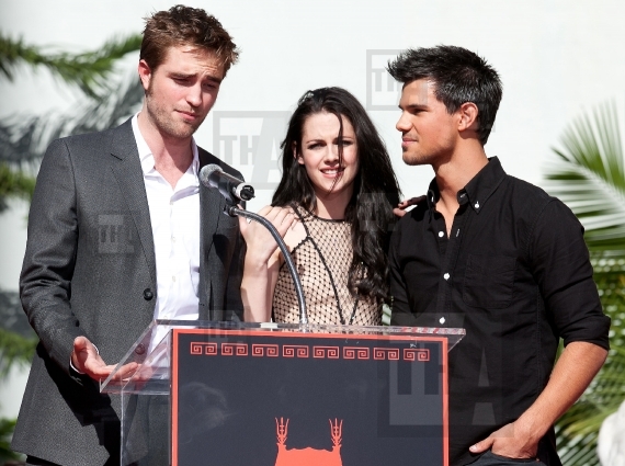 Robert Pattinson, Kristen Stewart & Taylor Lautner