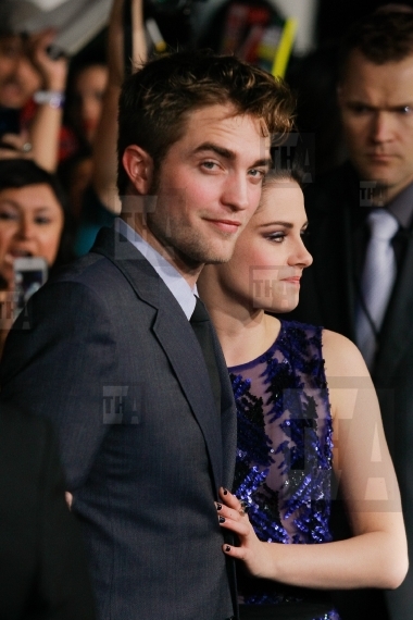 Robert Pattinson and Kristen Stewart