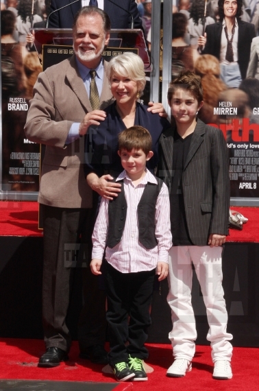 Helen Mirren, Taylor Hackford and Family