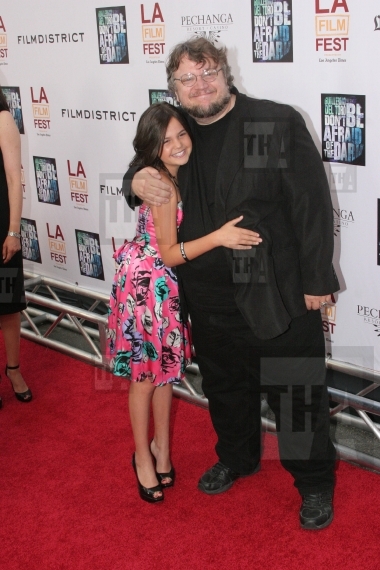 Bailee Madison and Co-Writer/Producer Guillermo Del Toro