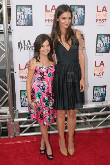 Bailee Madison and Katie Holmes