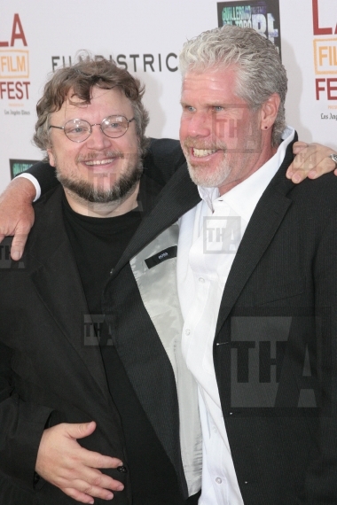 Co-Writer/Producer Guillermo Del Toro and Ron Pearlman
