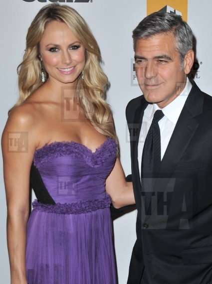 Stacy Keibler & George Clooney