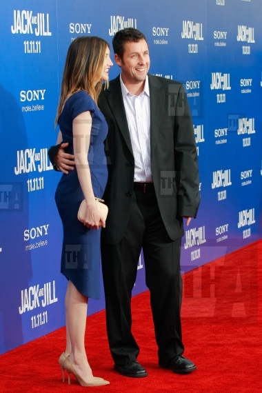 Adam Sandler and wife Jackie Sandler 