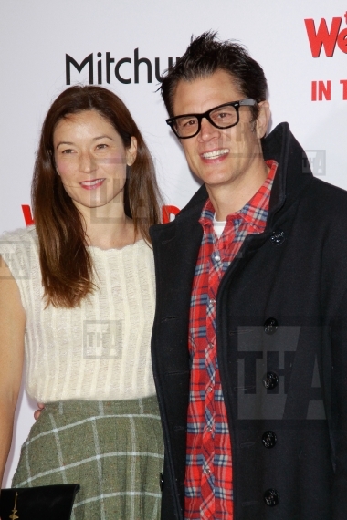Naomi Nelson and Johnny Knoxville