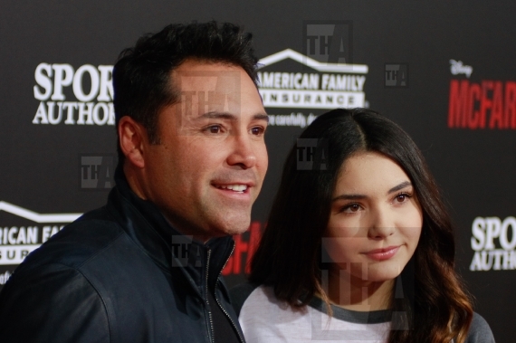 Oscar De La Hoya and daughter Atiana