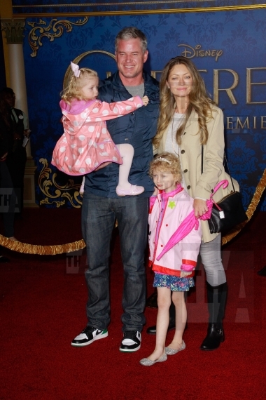 Eric Dane, Rebecca Gayheart and family