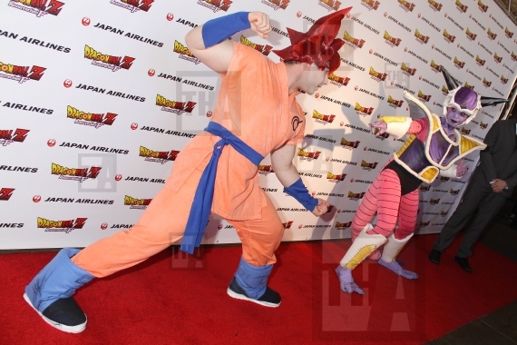 Goku cosplayer, Freeza cosplayer
