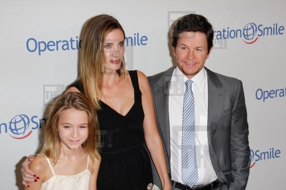 Rhea Durham and Mark Wahlberg with daughter Ella