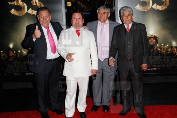 Luis Urzua, Edison "Elvis" Pena, Juan Carlos Aguilar and Mario G