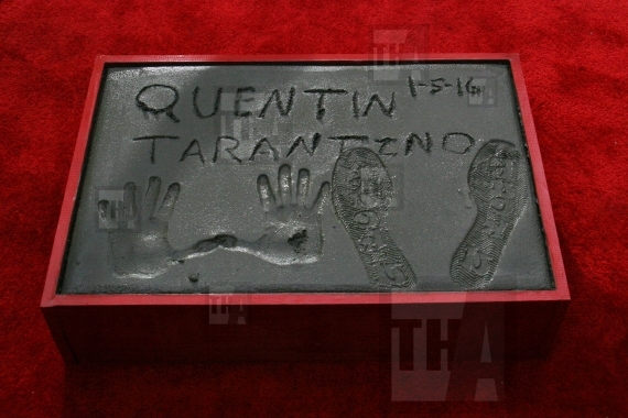 Quentin Tarantino Hand and Footprints
