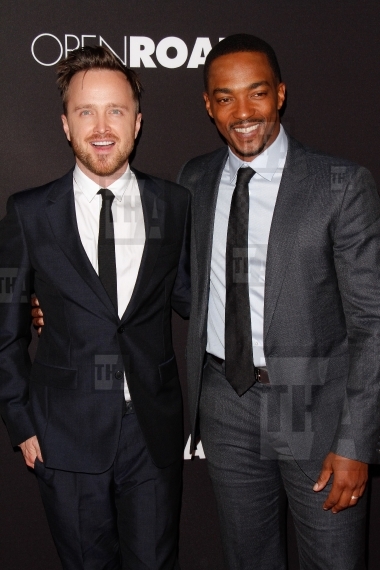 Aaron Paul and Anthony Mackie