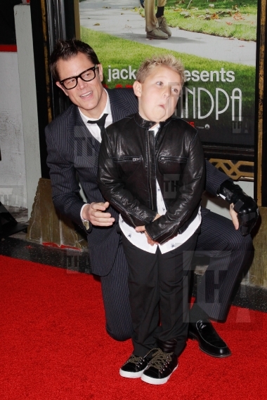Johnny Knoxville and Jackson Nicoll