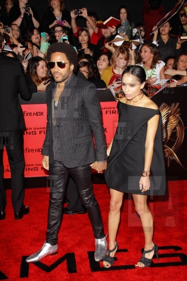 Lenny Kravitz and Zoe Kravitz