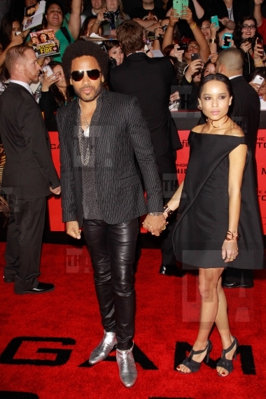 Lenny Kravitz and Zoe Kravitz