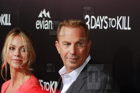 Kevin Costner and wife Christine Baumgartner
