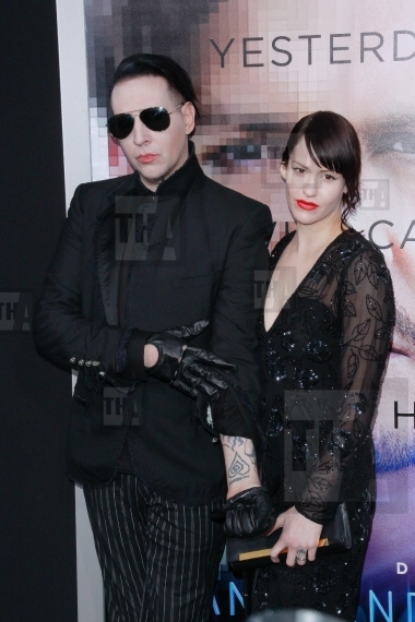 Marilyn Manson and Lindsay Usich