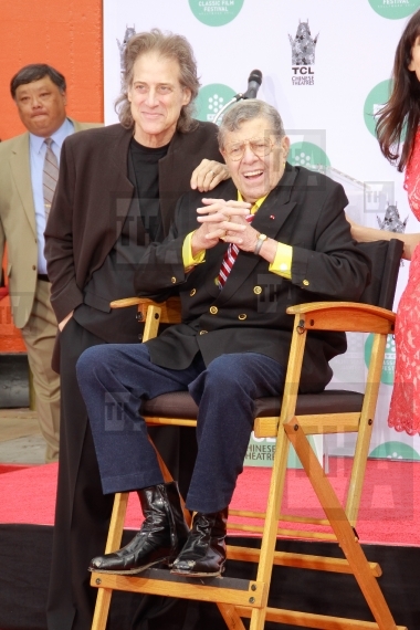 Richard Lewis and Jerry Lewis