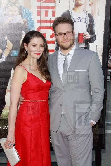 Seth Rogen and wife Lauren Miller