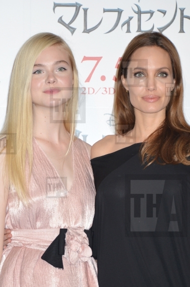 Elle Fanning, Angelina Jolie 
06/24/2014 "Ma