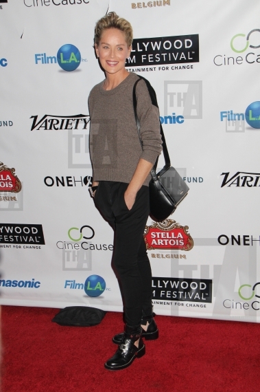 Sharon Stone 
10/16/2014 Hollywood Film Fest
